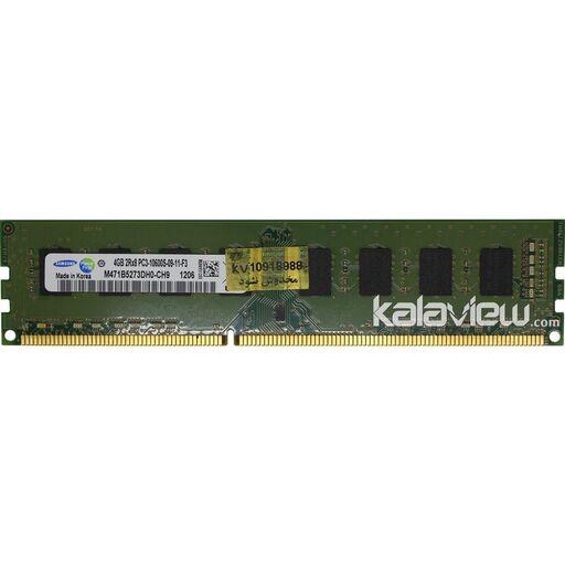 رم کامپیوتر سامسونگ 4GB مدل DDR3 باس 1333MHZ-10600 کره KR M471B5273DH0-CH9 تایمینگ CL9